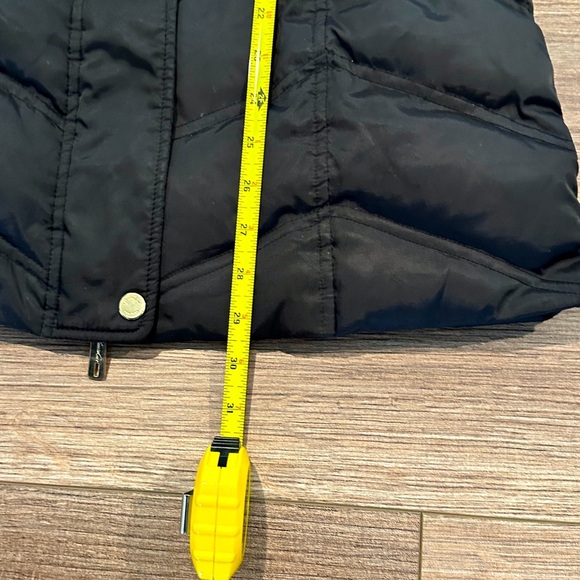 Kenneth Cole Quilted Down Puffer Coat with Fur Detachable Hood Size Small - Picture 7 of 9